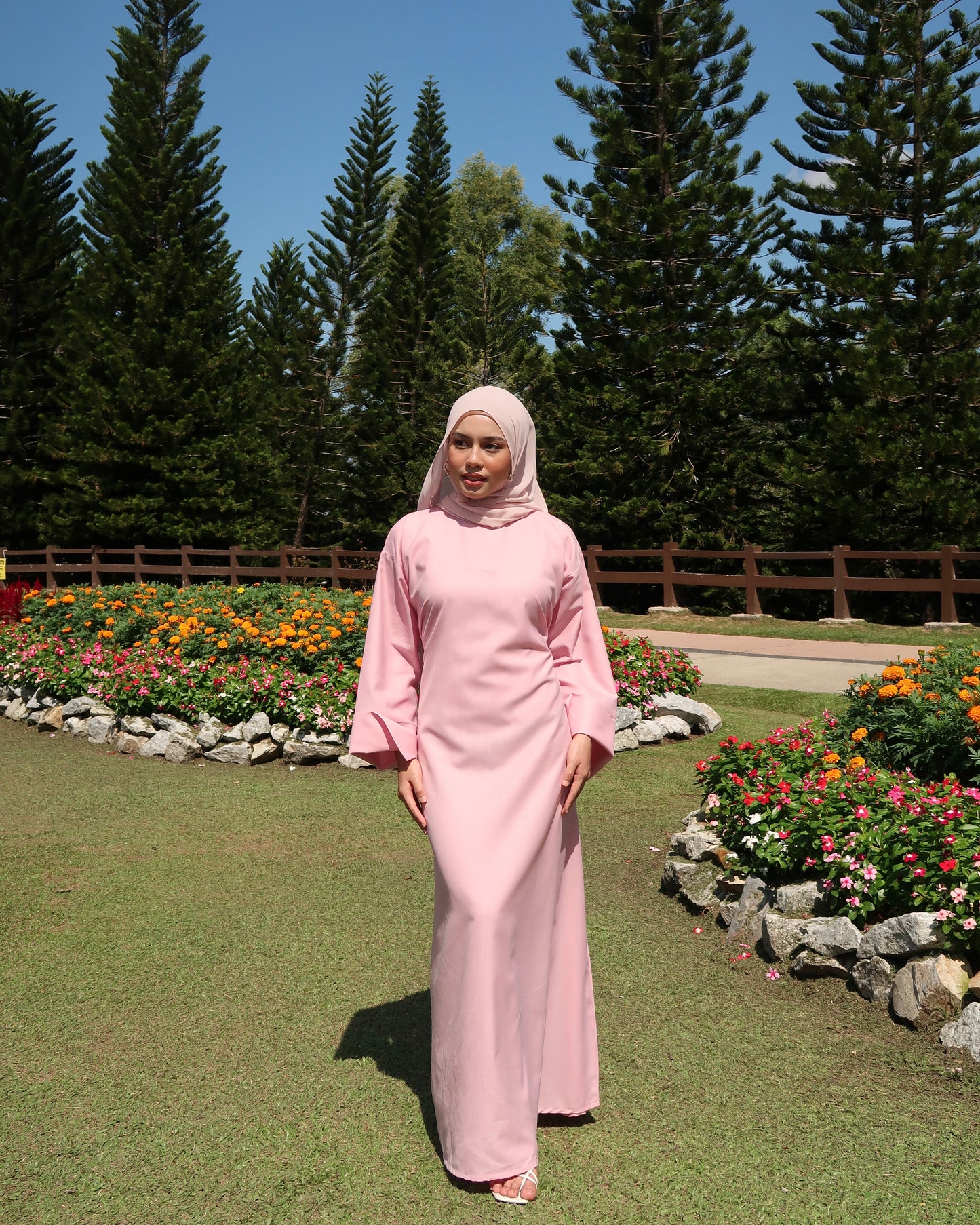 Whimsy Dress in Blush Whisper