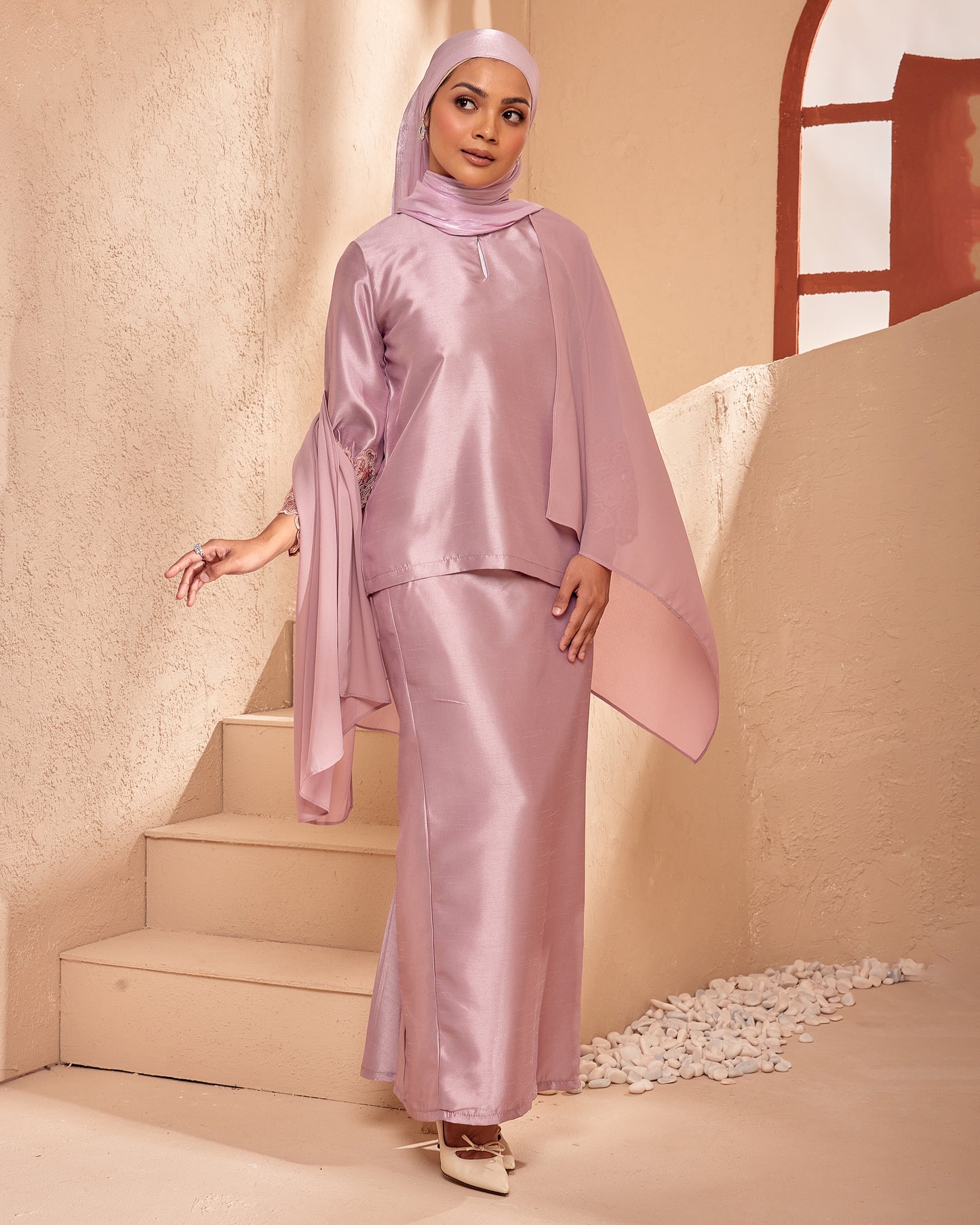 Aminah in Sweet Pink