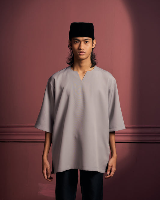 Jebat Kurta In Grey