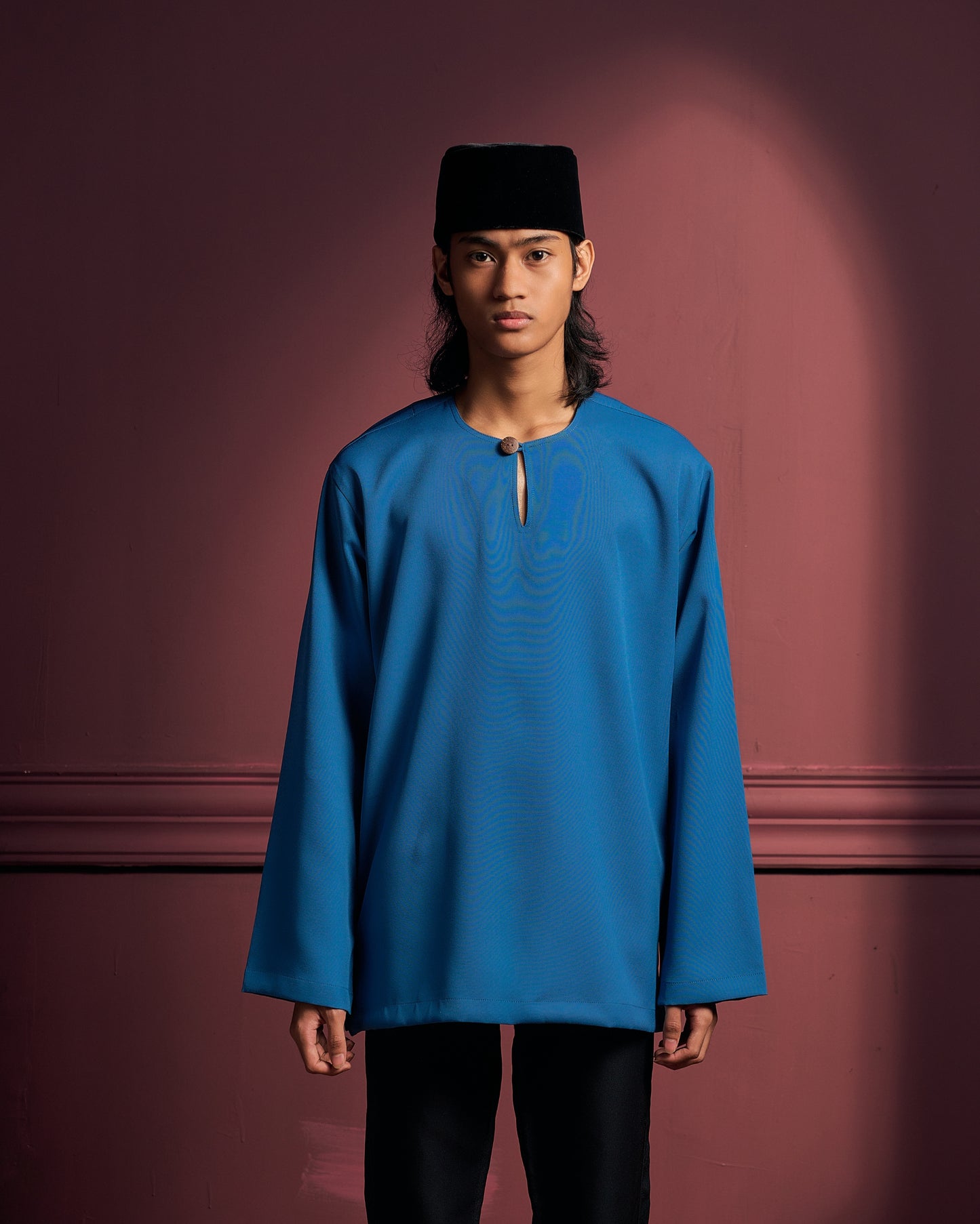 Tuah Kurta In Teal Blue