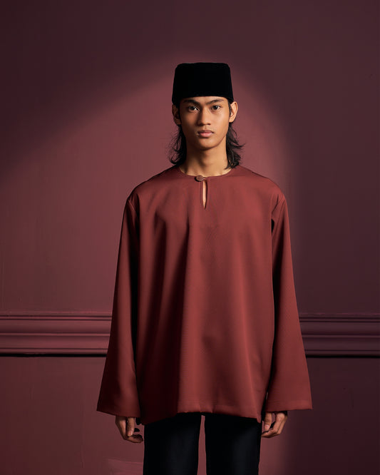 Tuah Kurta in Brown