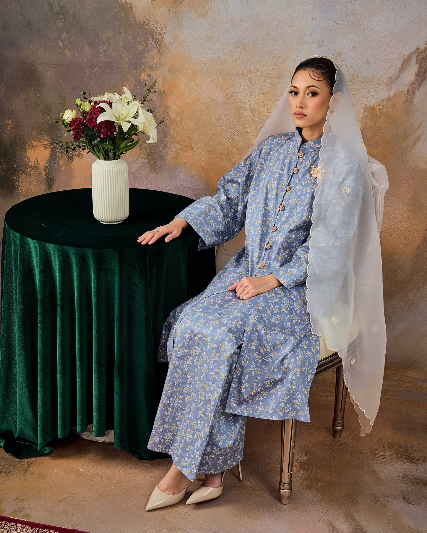 Anggun in Bluebelle