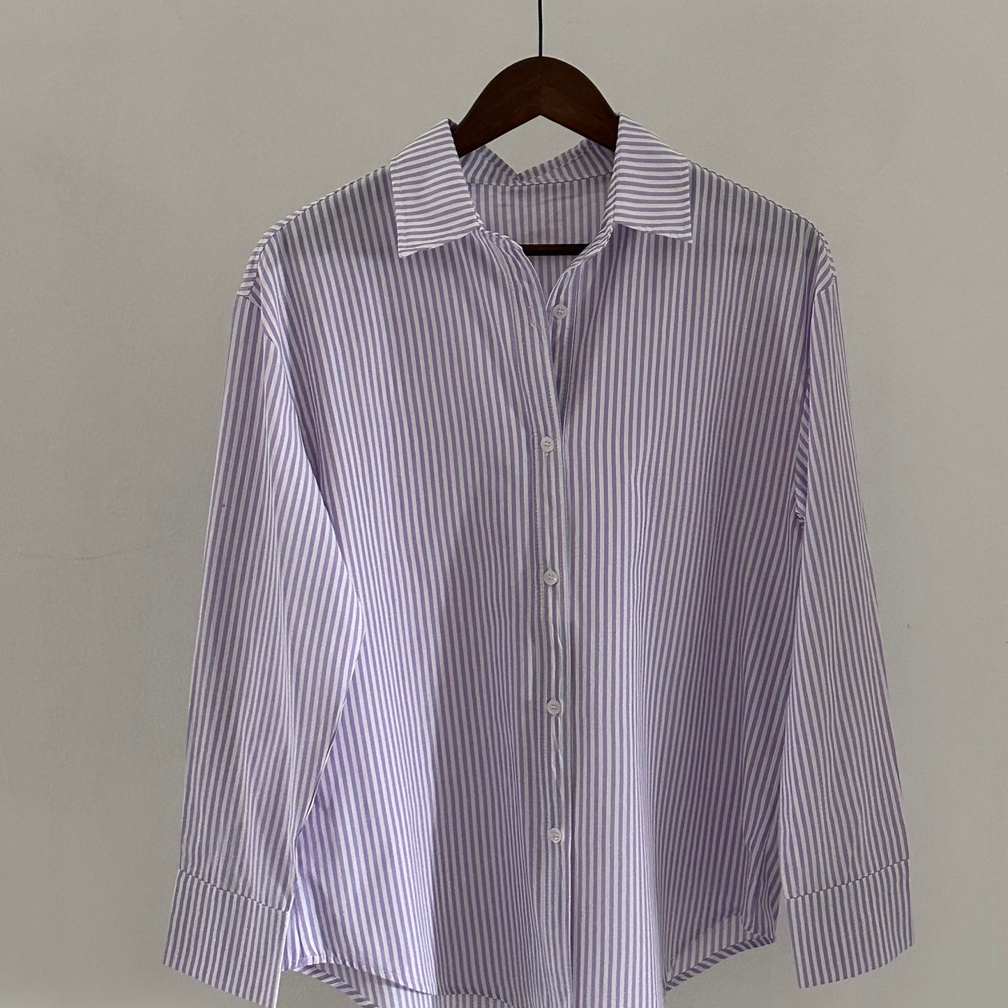 Janette Stripes in Lilac