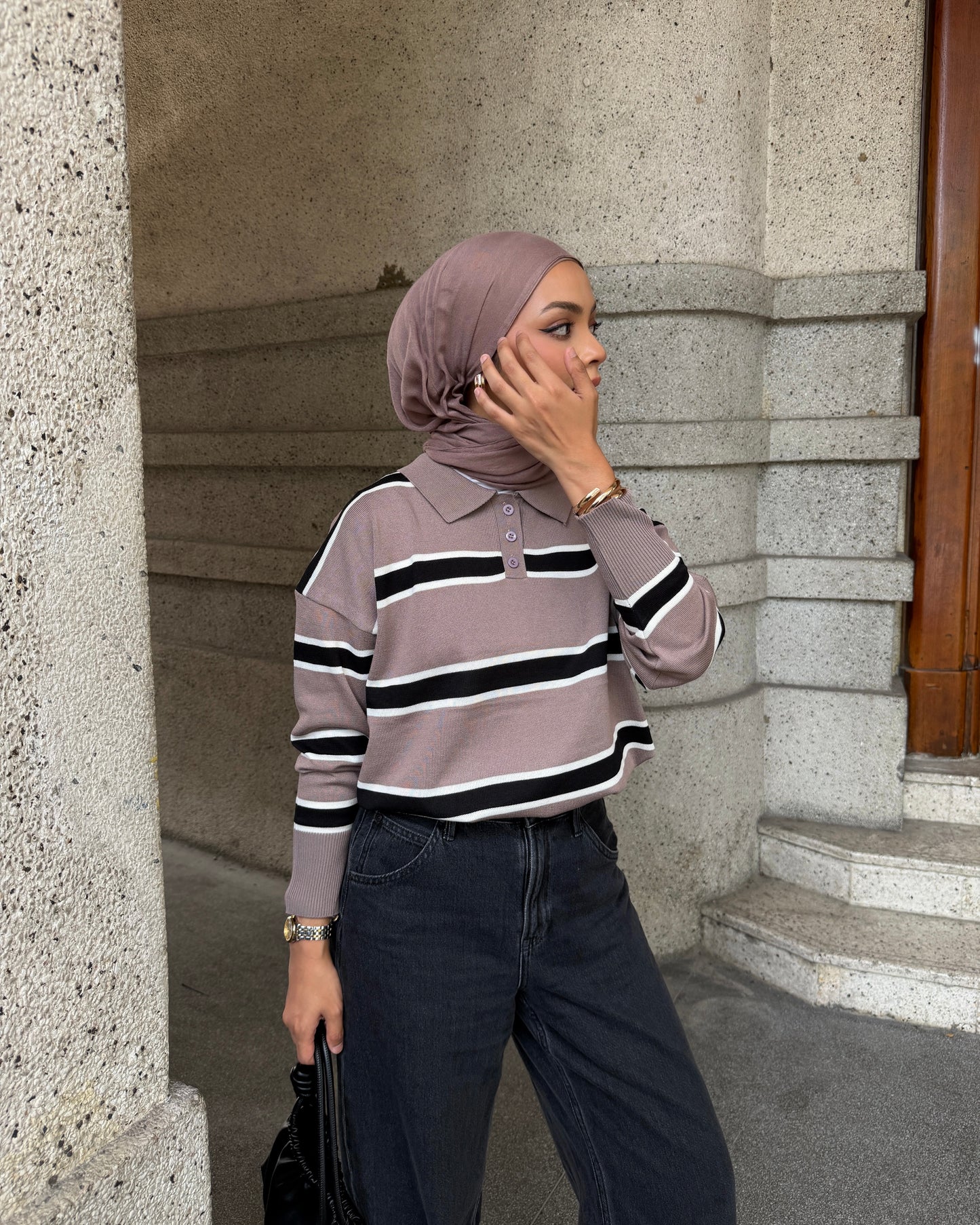 The Stripes in Taupe