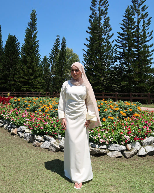 Whimsy Dress in Vanilla Dust