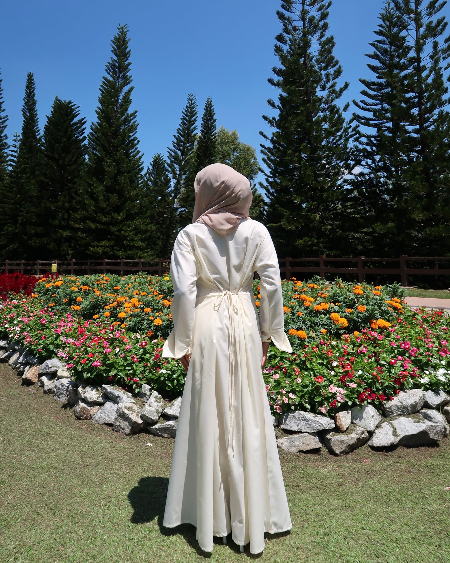 Whimsy Dress in Vanilla Dust