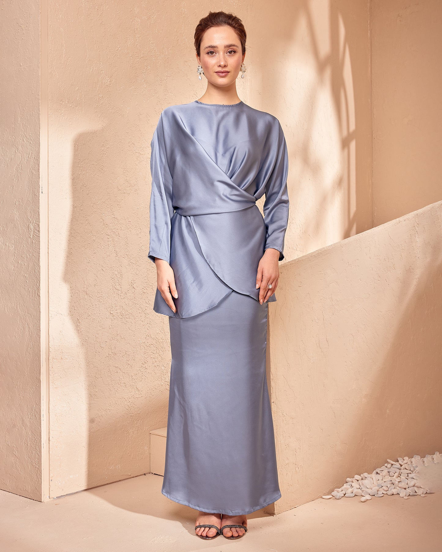 Saloma in Dusty Blue