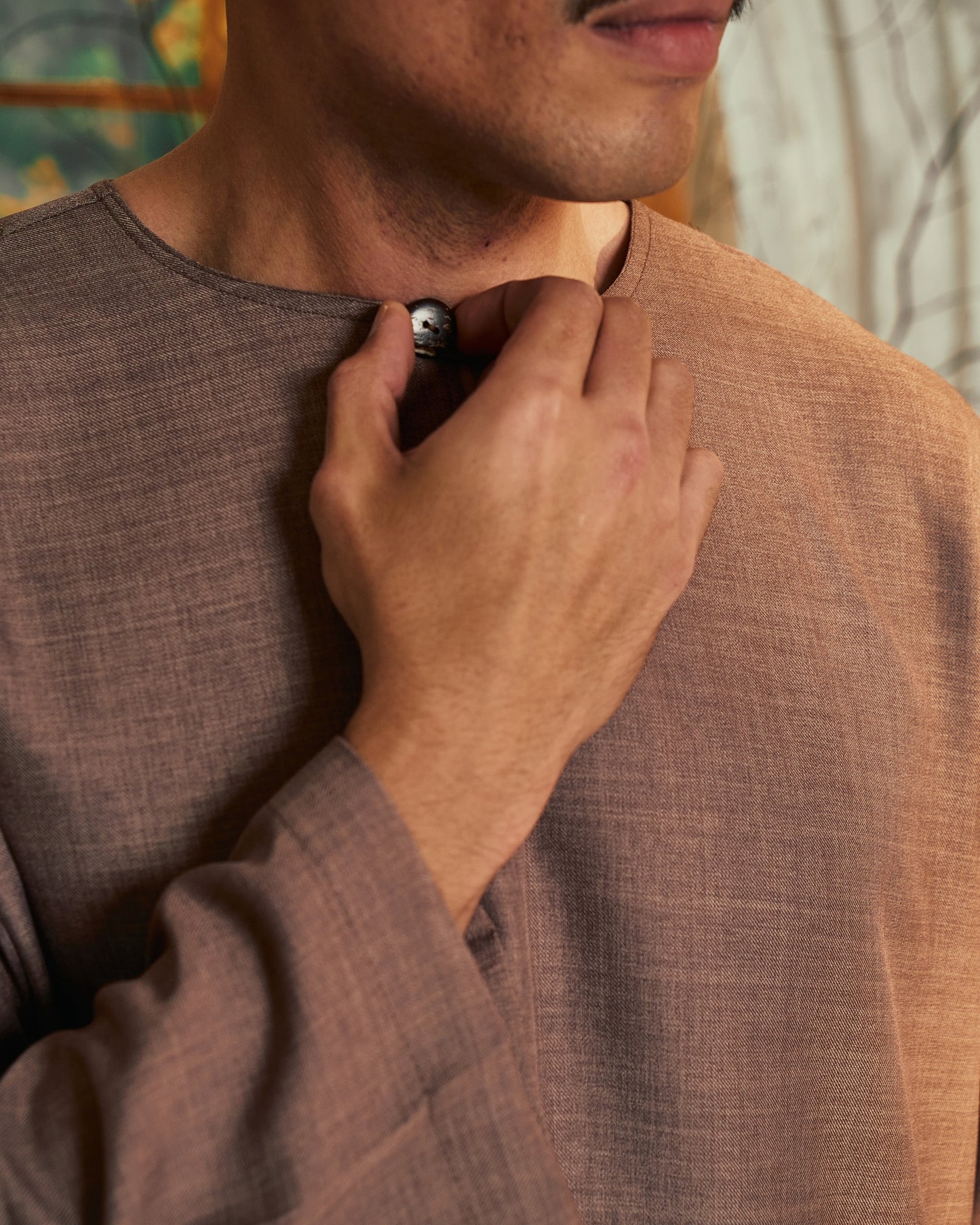 Indra Kurta in Cocoa