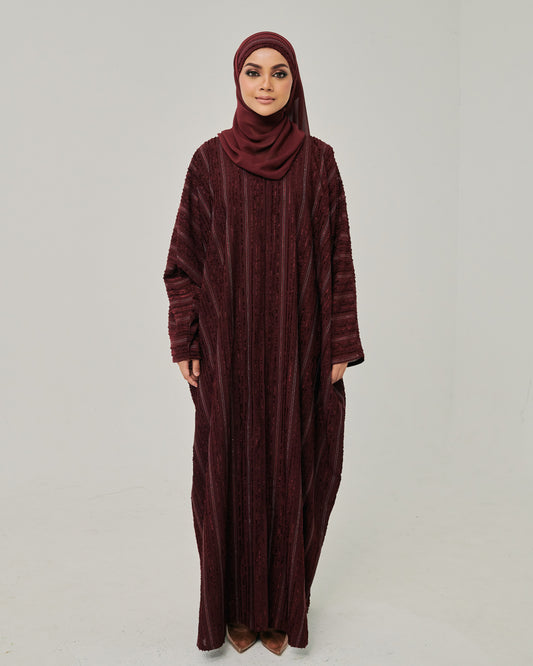 Fateema in Maroon