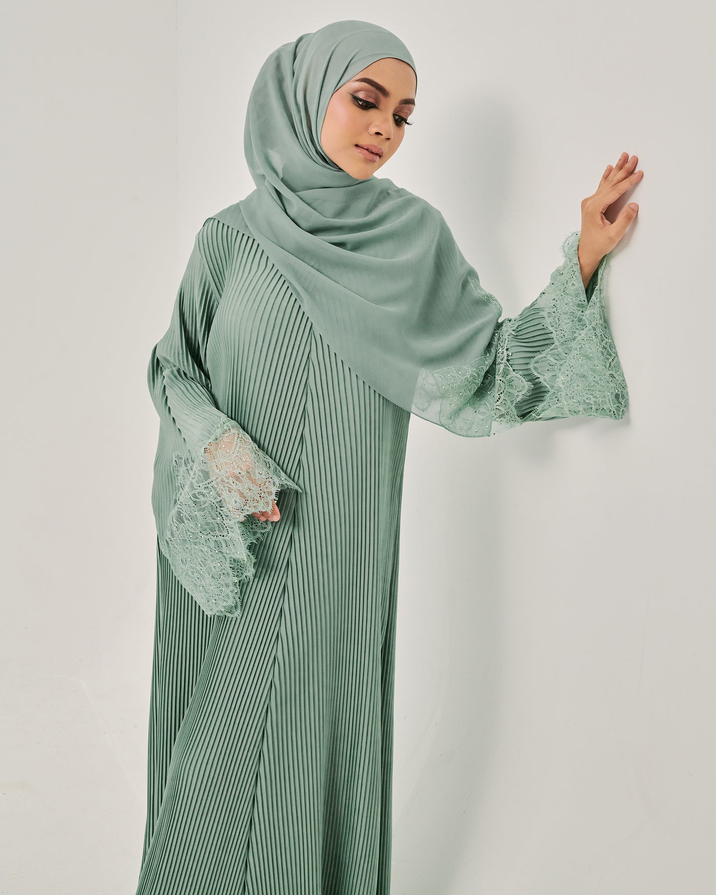 Needha in Sage Green